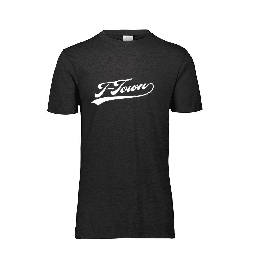 [FTSCUBBK-AL-LOGO1] Decker Men's Tri-Blend T-Shirt - Short Sleeve (Adult L, Black, Logo 1)