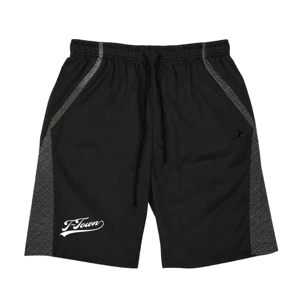 [DFW-SHOR-PER-ANG-BLK-YXS-LOGO1] Decker Shorts (Angle Shorts) (Black, Youth XS, Logo 1)