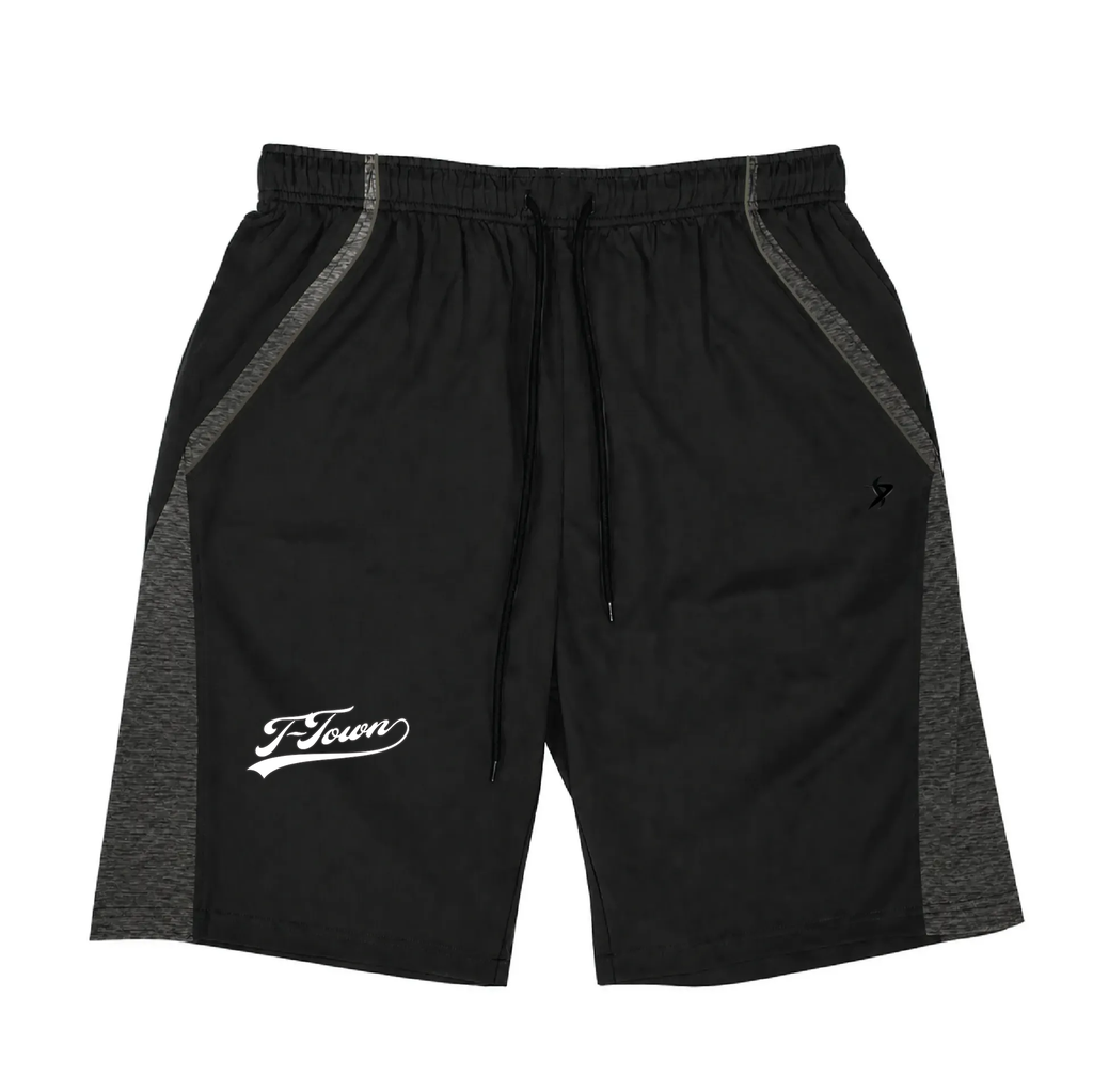 [DEC-ANGLE-SHORT-YXXS-BLK-LOGO1] Decker Shorts (Angle Shorts) (Black, Youth XXS, Logo 1)