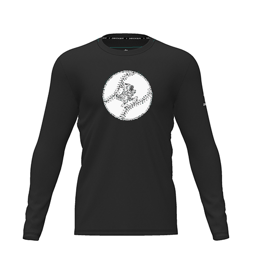 [FTLCDFBK-YXS-LOGO3] Dri Fit Performance T-Shirt (Youth XS, Black, Logo 3, Long Sleeve)