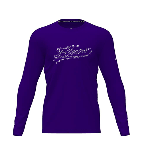 [FTLCDFPP-YXS-LOGO1] Dri Fit Performance T-Shirt (Youth XS, Purple, Logo 1, Long Sleeve)