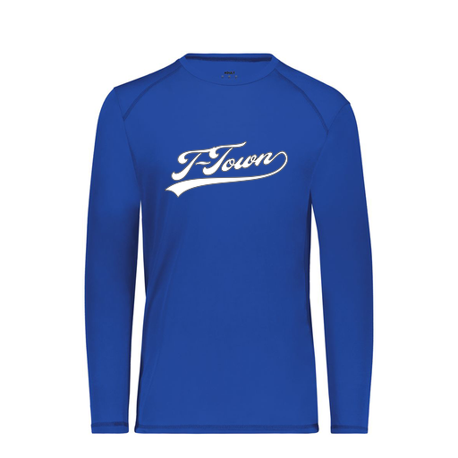 [6845.060.S-LOGO1] Men's SoftTouch Long Sleeve (Adult S, Royal, Logo 1)