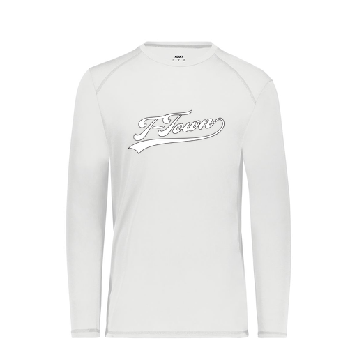 [6846.005.S-LOGO1] Youth SoftTouch Long Sleeve (Youth S, White, Logo 1)