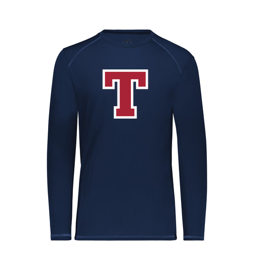 [6846.065.S-LOGO2] Youth SoftTouch Long Sleeve (Youth S, Navy, Logo 2)