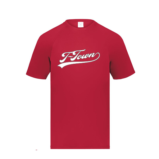 [2791.083.S-LOGO1] Youth Smooth Sport T-Shirt (Youth S, Red, Logo 1)