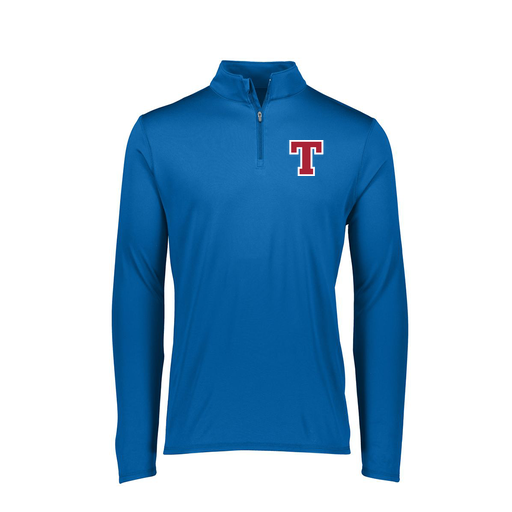 [FTLQFLRY-FAXS-LOGO2] Decker Women's Flex-Lite 1/4 Zip Shirt (Female Adult XS, Royal, Logo 2)