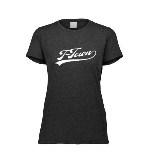 [FTSCUBBK-FAXS-LOGO1] Decker Women's Tri-Blend T-Shirt - Short Sleeve (Female Adult XS, Black, Logo 1)