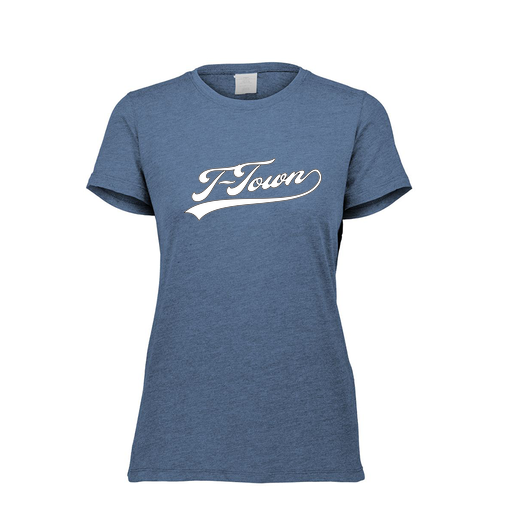 [3067.U22.XS-LOGO1] Ladies Ultra-blend T-Shirt (Female Adult XS, Navy, Logo 1)