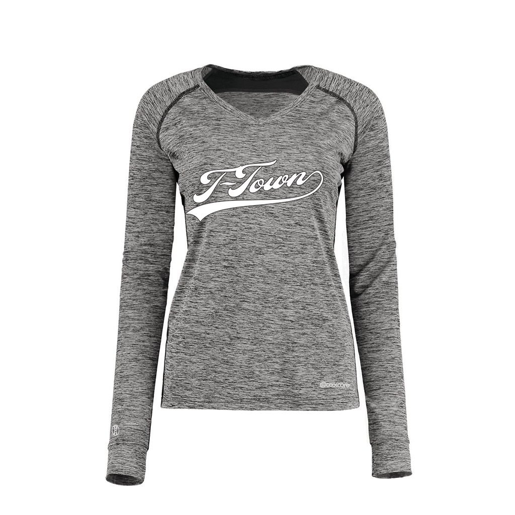 Ladies Electric Long Sleeve Shirt