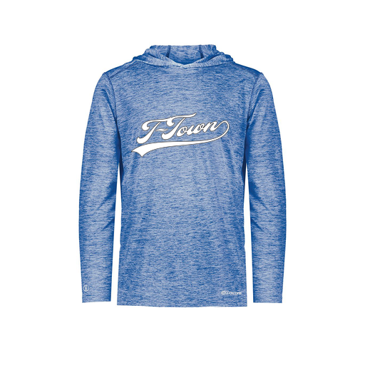 [FOLHCGRY-AS-LOGO1] Decker Men's Charge Hoodie (Adult S, Royal, Logo 1)