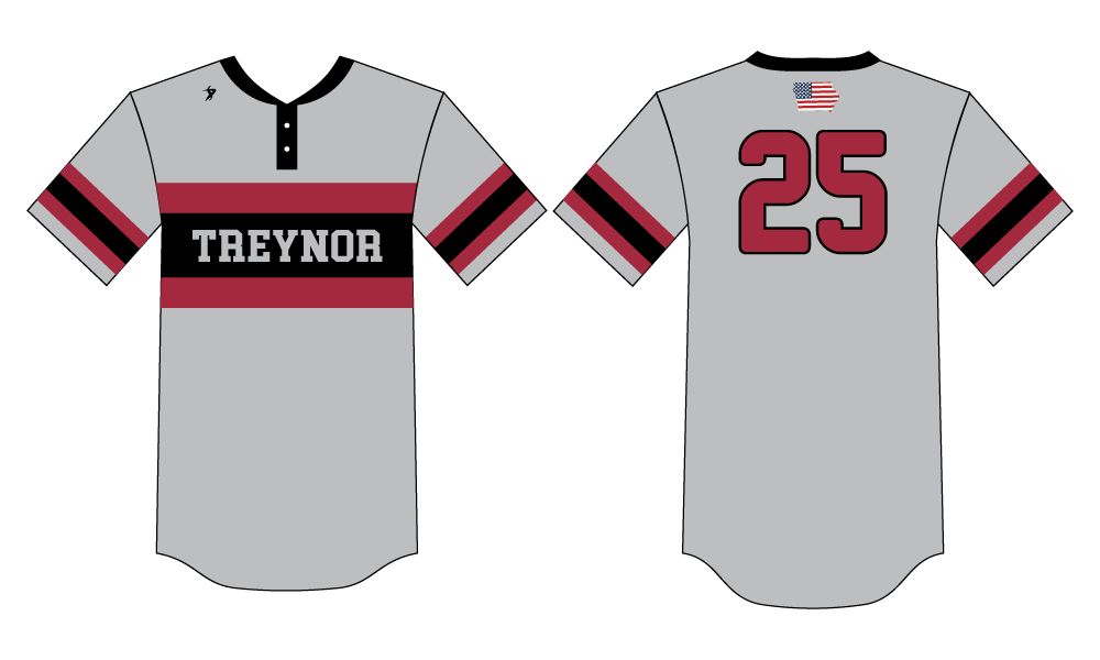 Treynor Cardinals - Grey Jersey