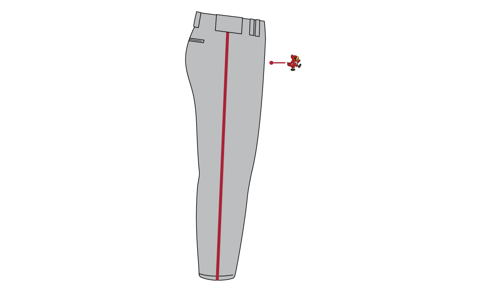 Treynor Cardinals - Grey Pants