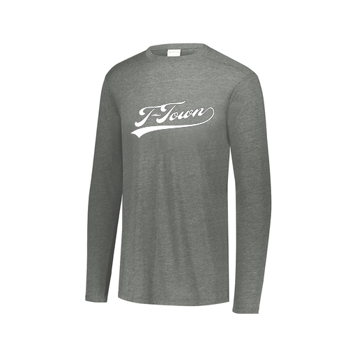 [3075.013.XS-LOGO1] Men's LS Ultra-blend T-Shirt (Adult XS, Gray, Logo 1)