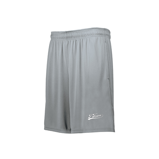 [229511.099.XS-LOGO1] Men's Swift Short (Adult XS, Silver, Logo 1)