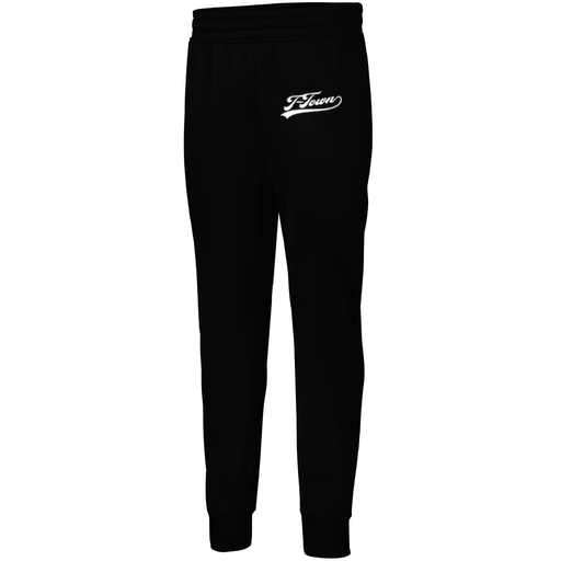 [5566.080.XS-LOGO1] Men's PERFORMANCE FLEECE JOGGER (Adult XS, Black, Logo 1)