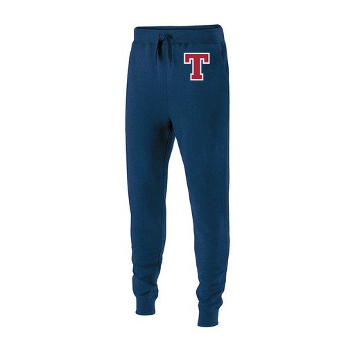 [229548.065.XS-LOGO2] Men's 60/40 Fleece Jogger (Adult XS, Navy, Logo 2)