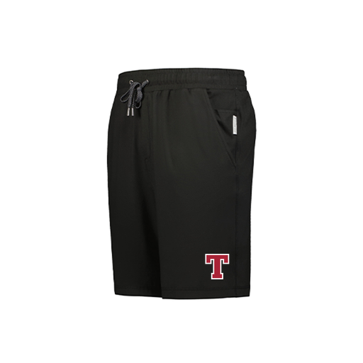 [223504.080.XS-LOGO2] Men's Ventura Soft Knit Shorts (Adult XS, Black, Logo 2)