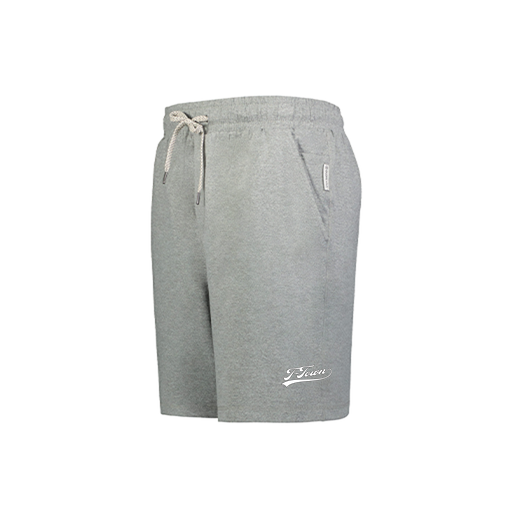 [223604.013.S-LOGO1] YOUTH Ventura Soft Knit SHORTS (Youth S, Silver, Logo 1)