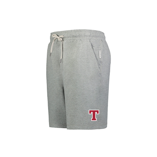 [223604.013.S-LOGO2] YOUTH Ventura Soft Knit SHORTS (Youth S, Silver, Logo 2)