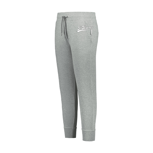 [222799.013.XS-LOGO1] LADIES VENTURA SOFT KNIT JOGGER (Female Adult XS, Silver, Logo 1)