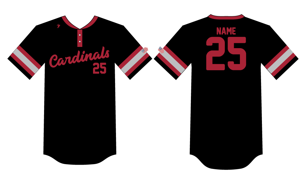 Treynor Cardinals - Black Jersey